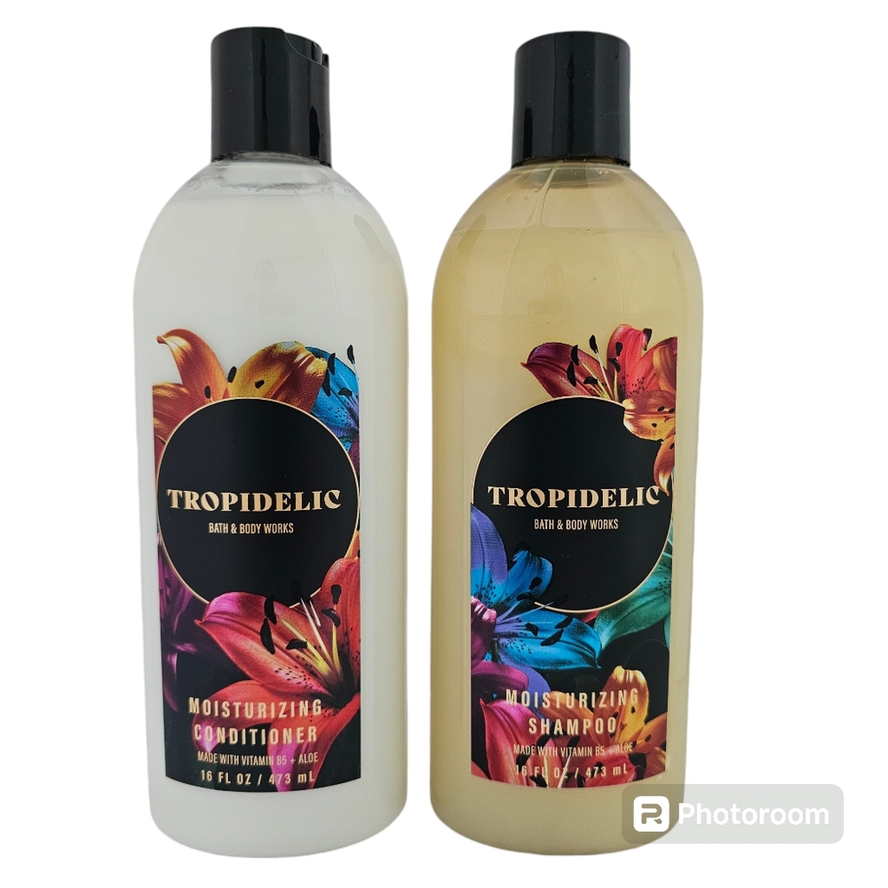 Bath & Body Works Shampoo & Conditioner Set Tropidelic Tropical Floral NWT